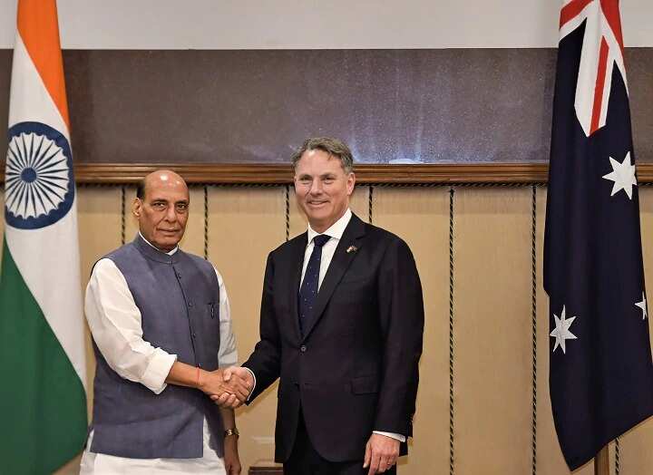 Australian defence minister holds talks with Indian counterpart