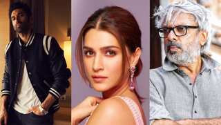 Kriti Sanon to pair opposite Aditya Roy Kapur in Sanjay Leela Bhansali's next, fans react 