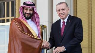 To normalise ties, Saudi Crown Prince and Tayyip Erdogan meet in Turkey