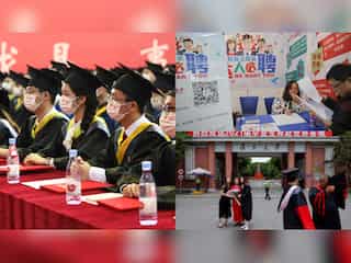 In pics: Record numbers of Chinese graduates enter worst job market in decades