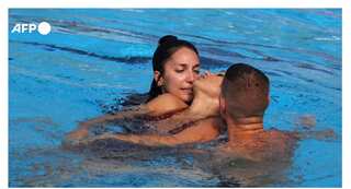 In Pics | Nick of time: Coach saves US swimmer Anita Alvarez who fainted, fell to bottom of pool