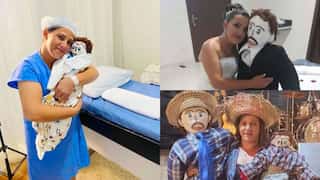 37-year-old Brazilian woman 'married' to homemade rag doll now has a baby too. Read details here