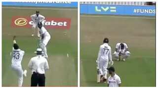 India vs Leicestershire: Rohit Sharma cops a nasty blow on the box off Jasprit Bumrah  - WATCH