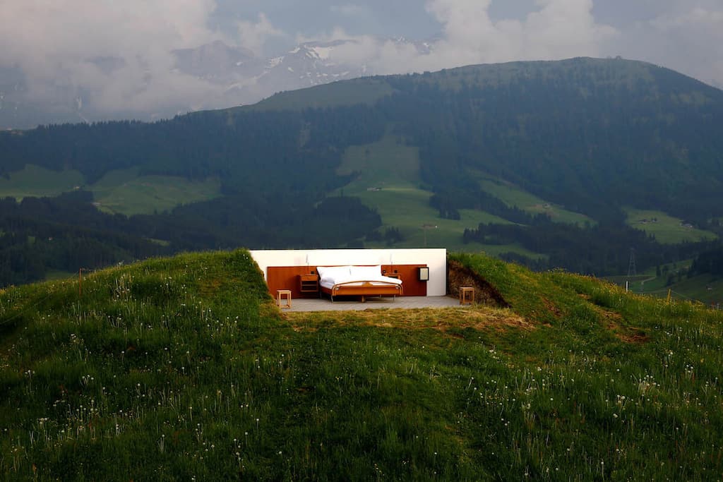No walls, No privacy- Will you pay for a sleepless night in this hotel?