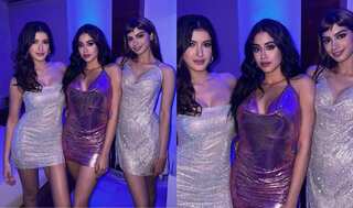 Tips to ace any sequin or metallic dress like the Kapoor sisters Janhvi, Khushi, Shanaya