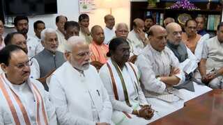 Droupadi Murmu, NDA's candidate for the post of President of India, files nomination papers