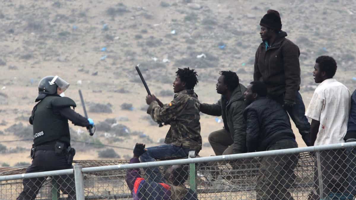 Attempts of crossing border