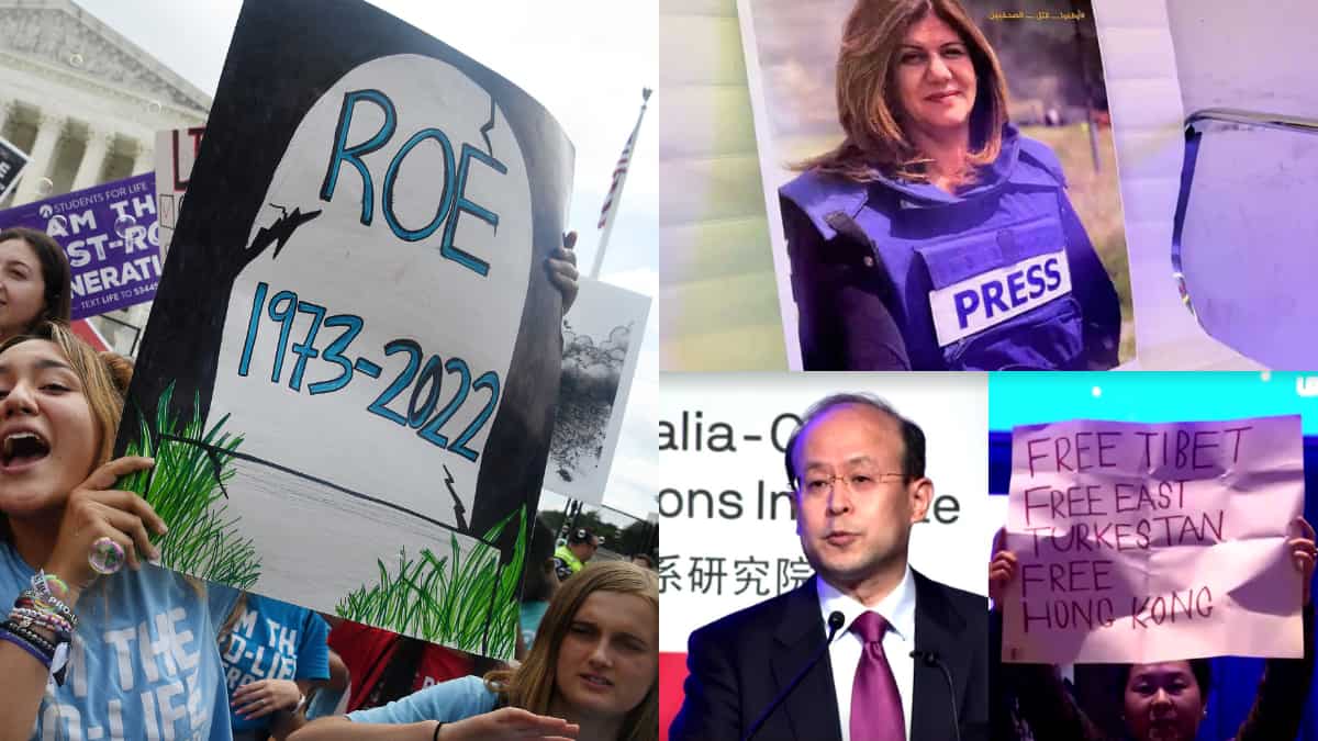 Top 10 world news: Roe vs Wade overturned, Ukraine war latest, and more