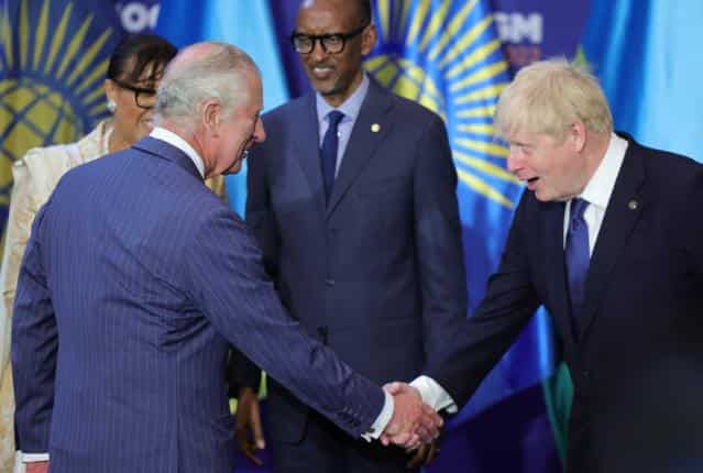 Commonwealth summit 2022: Prince Charles and UK PM Boris Johnson meet at the summit