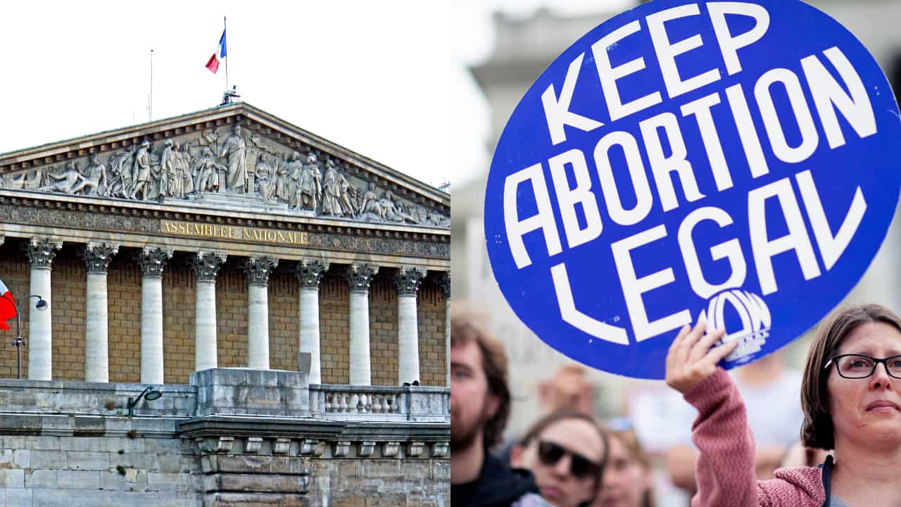 French parliament voiced support for bill enshrining right to abortion in constitution French parliament voiced support for bill enshrining right to abortion in constitution