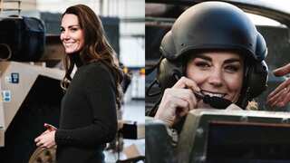 Kate Middleton dons military attire while visiting Armed Forces Training Academy