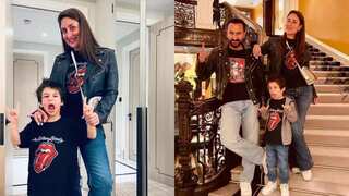 Kareena Kapoor & Saif Ali Khan head to Rolling Stones concert with 5-year-old son Taimur