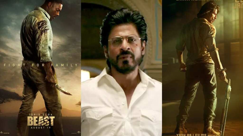 Netizens find uncanny resemblance between Shah Rukh Khan's 'Pathaan' and Idris Elba's 'Beast'