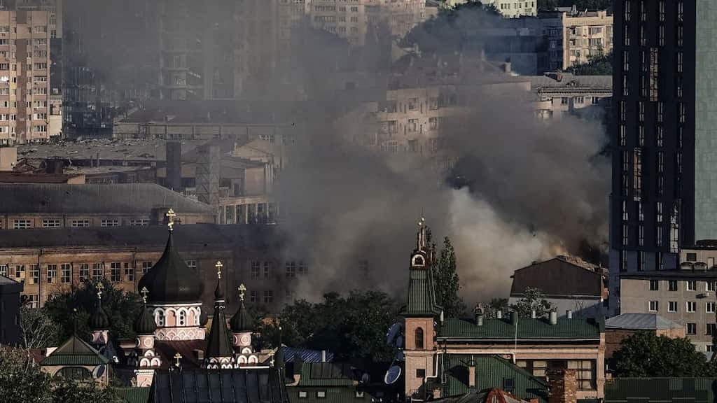 Russia-Ukraine war: One dead, several wounded in missile strike on central Kyiv