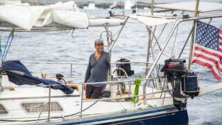 Man who is a double amputee sets Guinness World Record for completing first solo voyage around the world