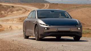 Lightyear 0: Solar panelled car is tested under northern Spain's blistering sun