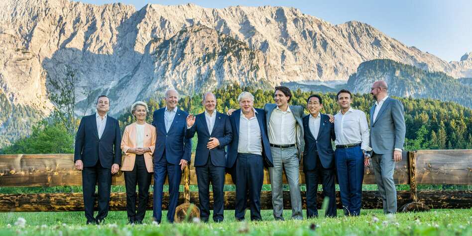 German Chancellor Olaf Scholz promises climate action at G7 Summit