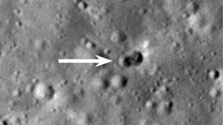Mystery deepens as spacecraft crashes into Moon, creating a double crater