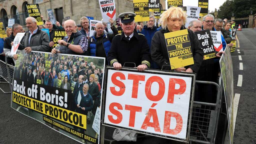 British MPs vote in favour of allowing controversial Northern Ireland Protocol Bill to progress