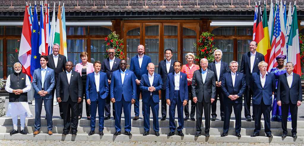G7 leaders condemns Russian air strike, vow support to Ukraine