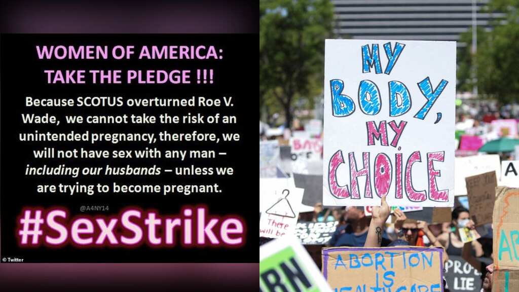 It ain't over yet: Women look to go for 'sex strike' to get abortion rights back in US