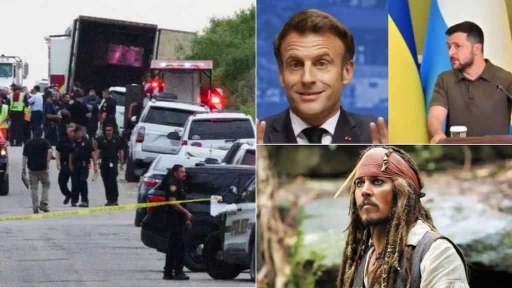 Top 10 world news: Texas trailer tragedy, Macron won't designate Russia 'state sponsor of terrorism', and more