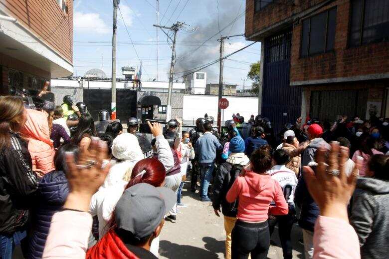 At least 49 dead in Colombia prison riot and fire At least 49 dead in Colombia prison riot and fire