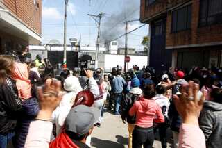 At least 49 dead in Colombia prison riot and fire