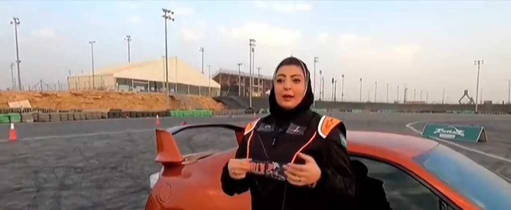 Saudi's first woman autocross instructor