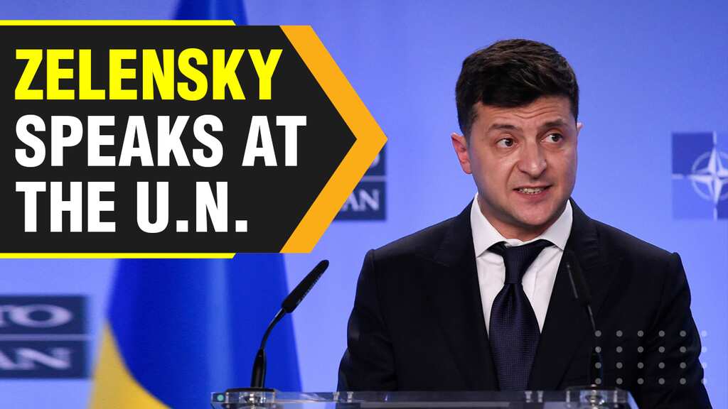 Zelensky urges action on Russia calling it a 'Terrorist state' in U.N.