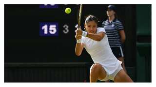 Emma Raducanu gets Wimbledon reality check from Caroline Garcia, loses R2 in straight sets