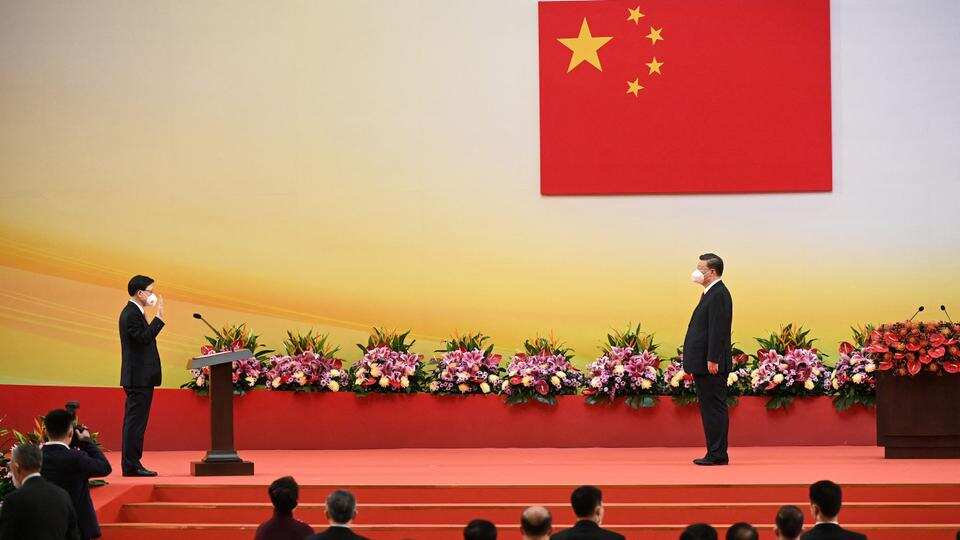 Hong Kong's 25th Handover Anniversary: Chinese President swears in HK's new leader John Lee