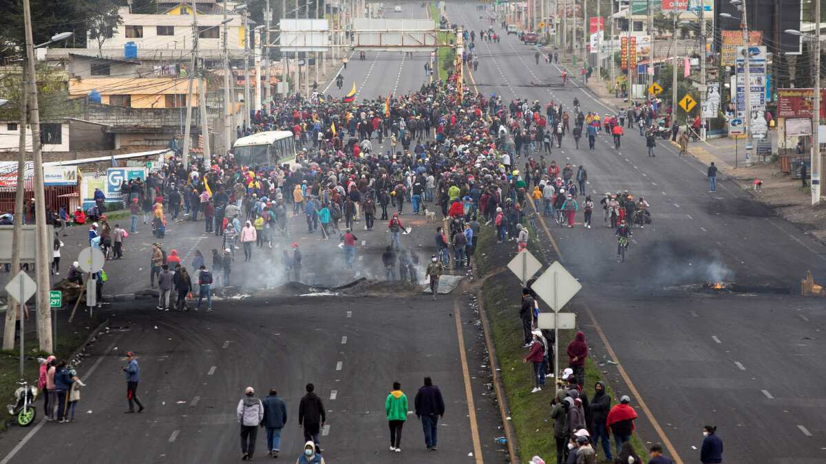 The mass show of discontent