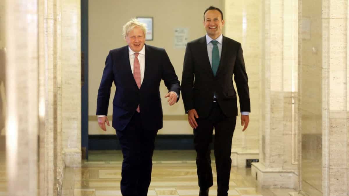 Leo Varadkar says Johnson risks breakup of UK over Northern Ireland protocol Leo Varadkar says Johnson risks breakup of UK over Northern Ireland protocol