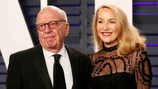 Jerry Hall files for divorce from Rupert Murdoch