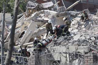 Ukrainian port of Odessa hit by explosions hours after grain deal