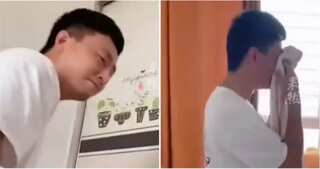 China: Father cries after tutoring son daily for 1 year and he scores 6/100 for math exams