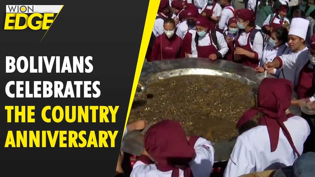 Bolivians celebrate the country's anniversary with a traditional dish