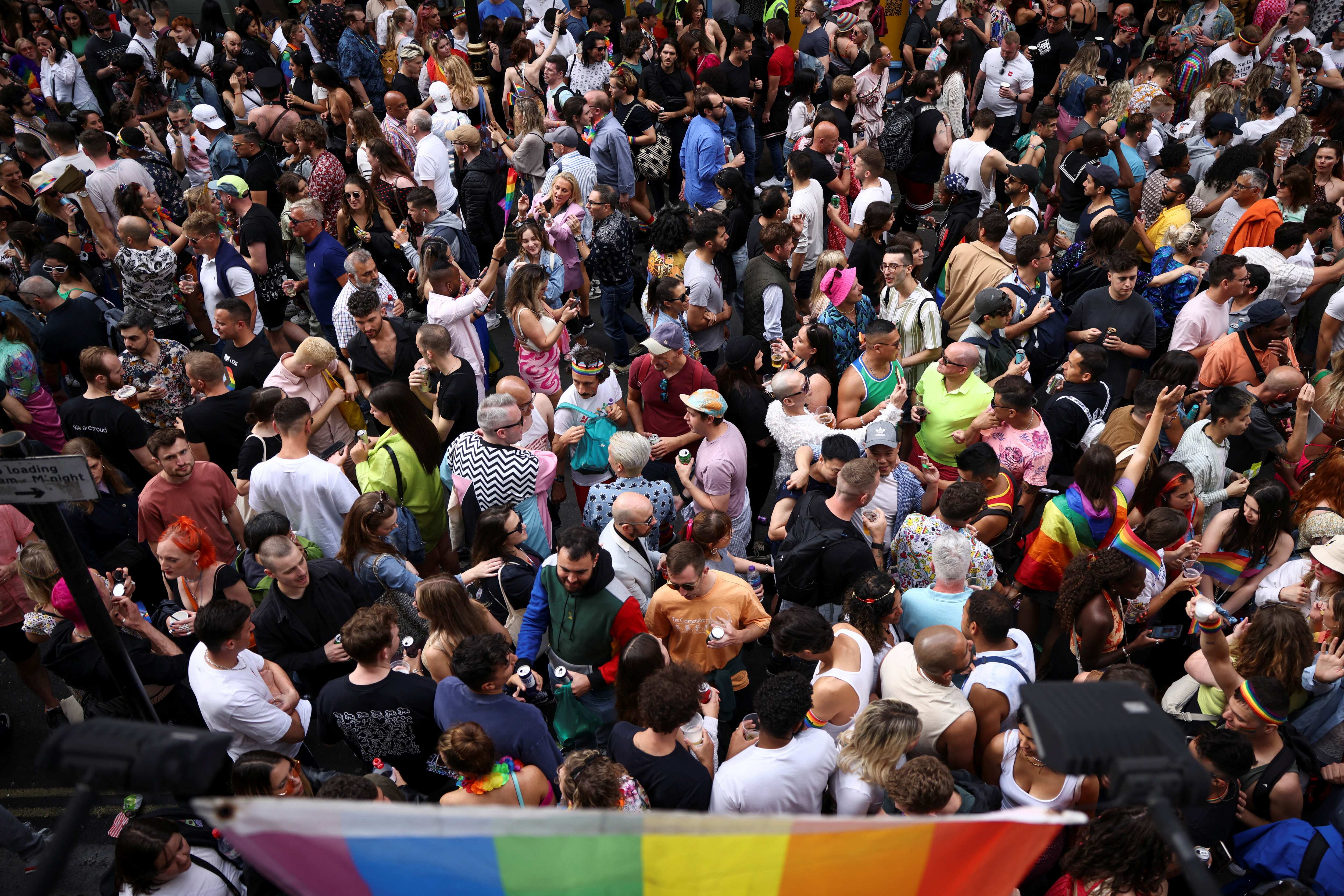 Song, dance galore Pride march