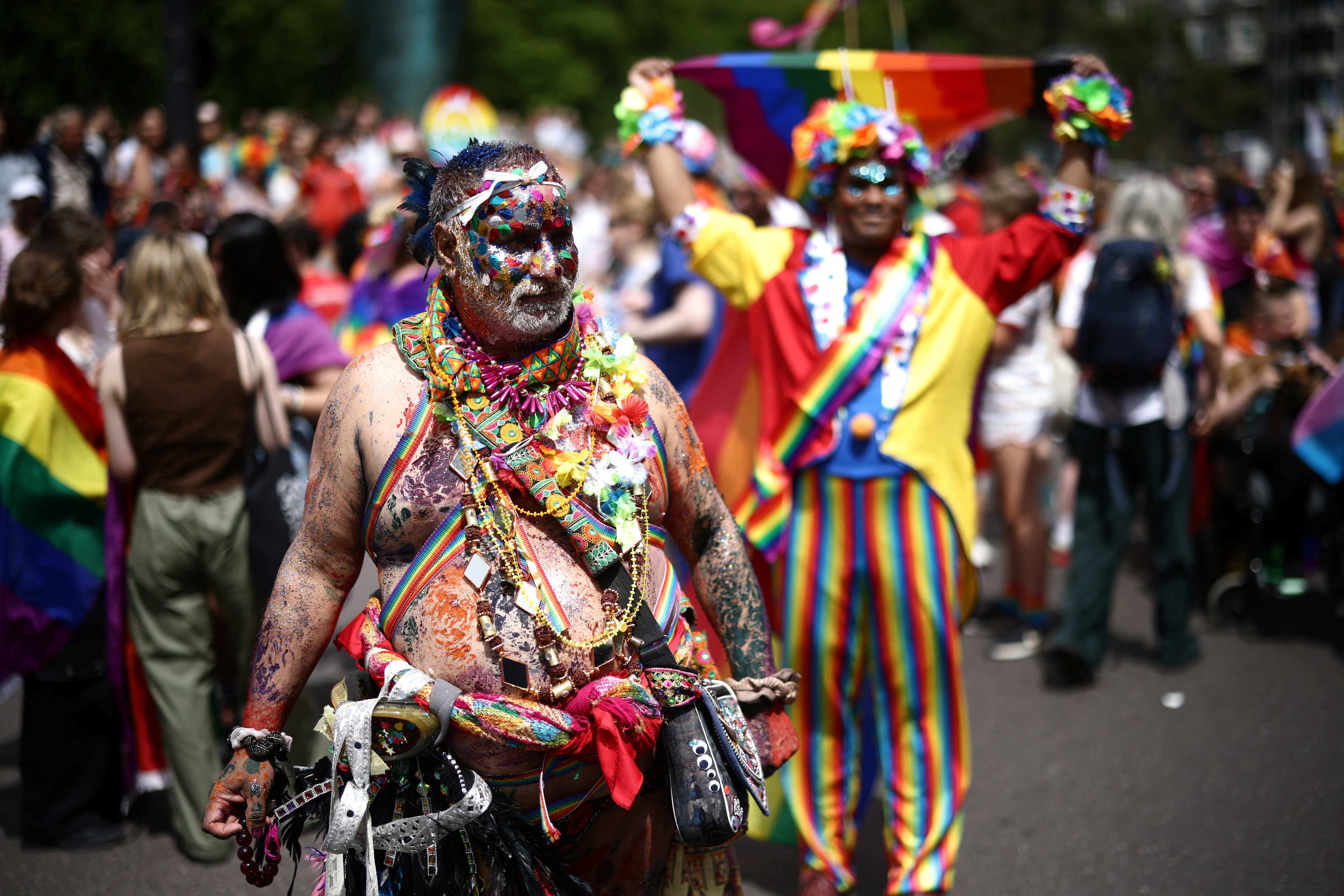Evolution of Pride in march London