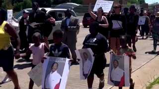 Demonstrators march in Ohio after deadly shooting of Black man by police
