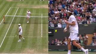 WATCH: Angry Stefanos Tsitsipas tries to hit Nick Kyrgios with wild smash, nearly hits a fan too