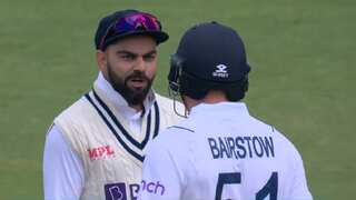 'Shut up, just stand and bat': Virat Kohli sledges England's Jonny Bairstow in Edgbaston Test - WATCH