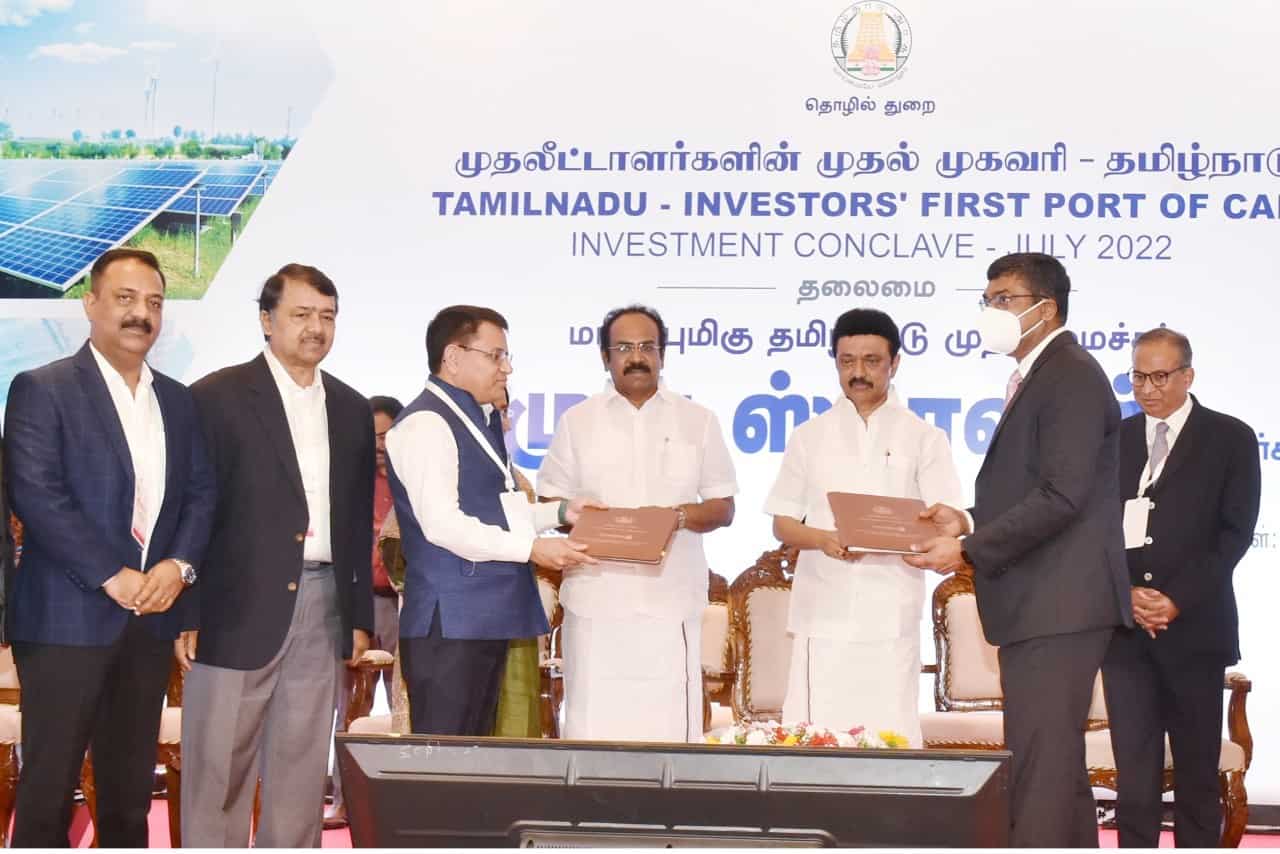 75,000 jobs could be created: Tamil Nadu govt inks MoUs worth Rs.1.25 tn with domestic, foreign firms