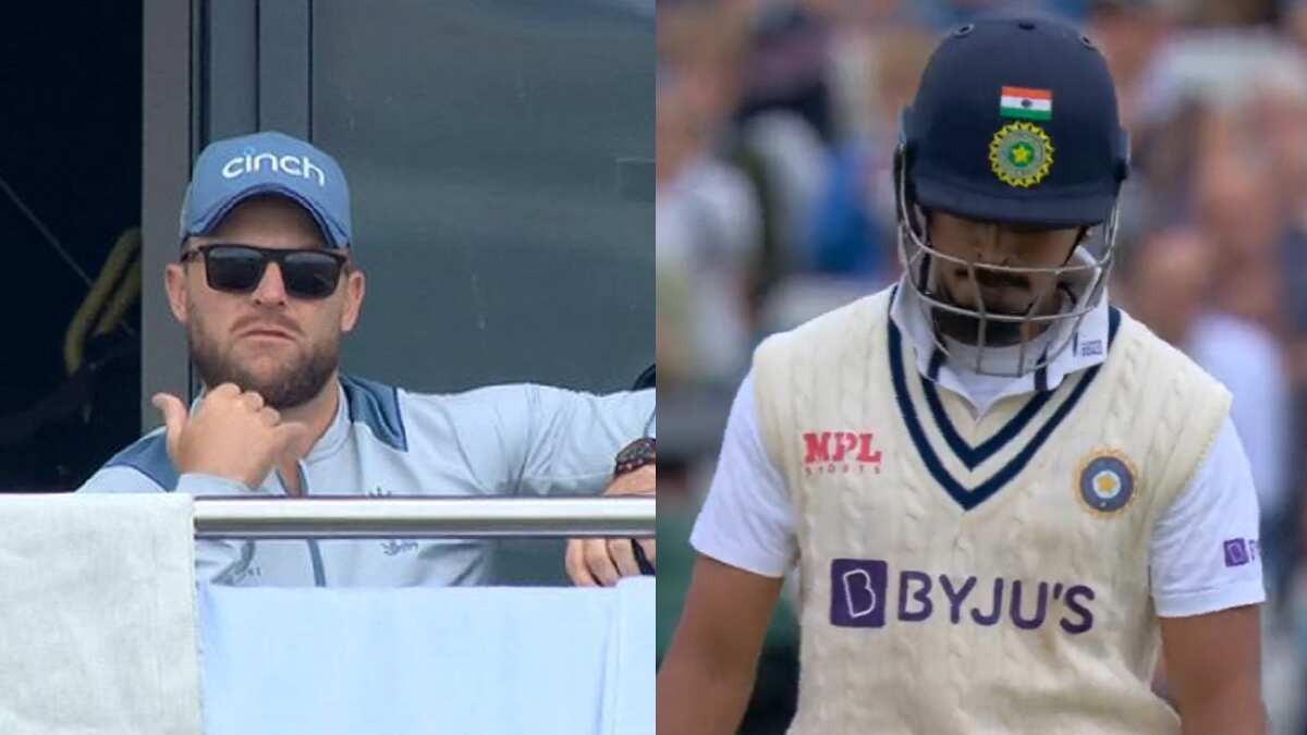 WATCH: England coach McCullum sends short-ball signal to bowlers, plots Iyer's dismissal in 5th Test