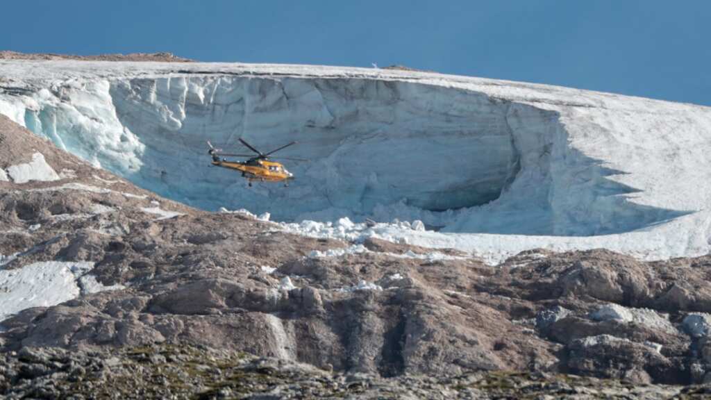 Italy: PM Mario Draghi links collapse of country's biggest Alpine glacier to global warming