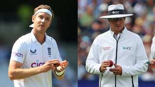 WATCH: Umpire tells Stuart Broad to 'shut up' and get on with his batting after his antics against India