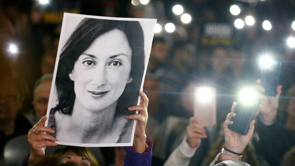 Suspect confesses to killing Malta journalist, says hit was "just business"