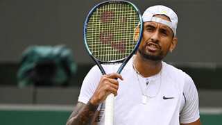 Nick Kyrgios defeats Cristian Garin to storm into his first Wimbledon semi-final