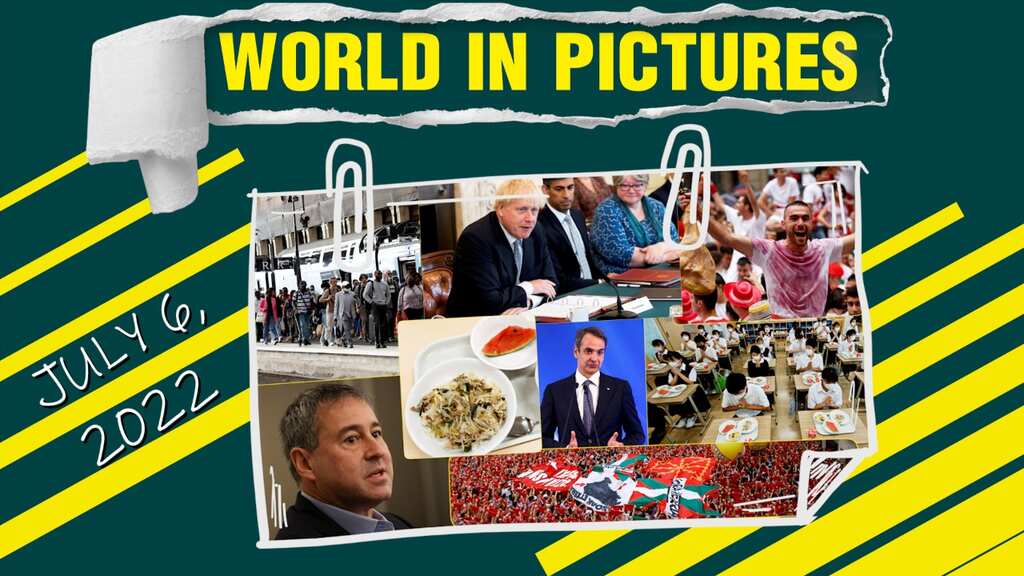 From farmers protest in Sri Lanka to France’s railway strike: World in Pictures